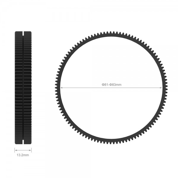 SmallRig Φ81-Φ83 Seamless Focus Gear Ring 3296